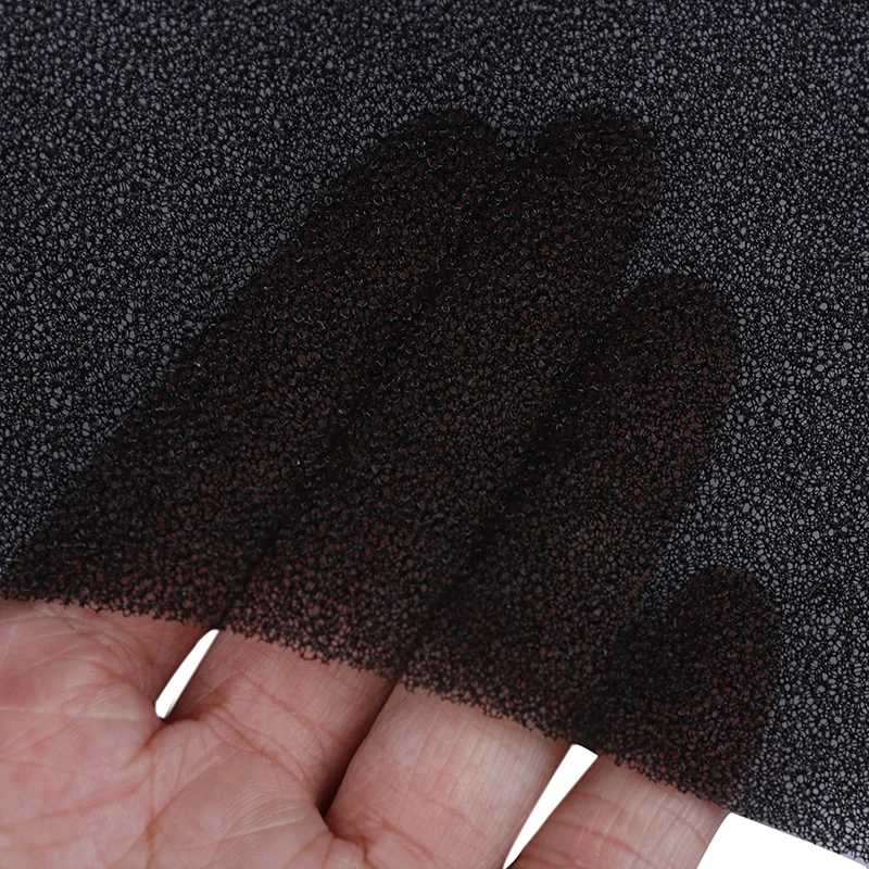 Computer Dust Filter DIY 500*400*3mm/5mm Computer Mesh Sponge PC Case Fan Cooler Black Dustproof Cover Chassis 40PPI