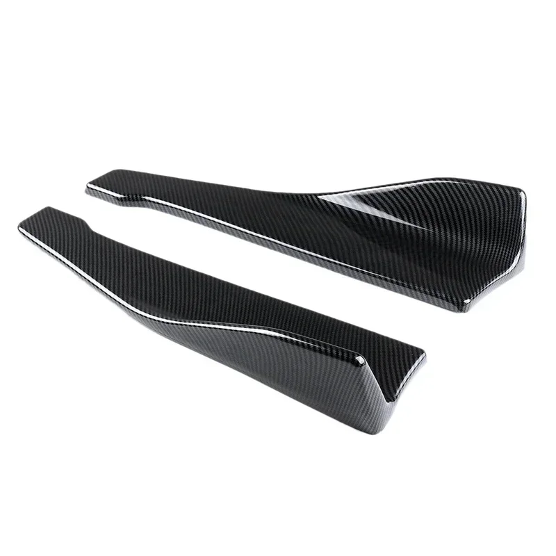 48cm Universal For 2014- BMW F32 F33 F36 4 Series Rear Bumper Splitter Apron Spoiler Side Skirt Extension Car Accessories