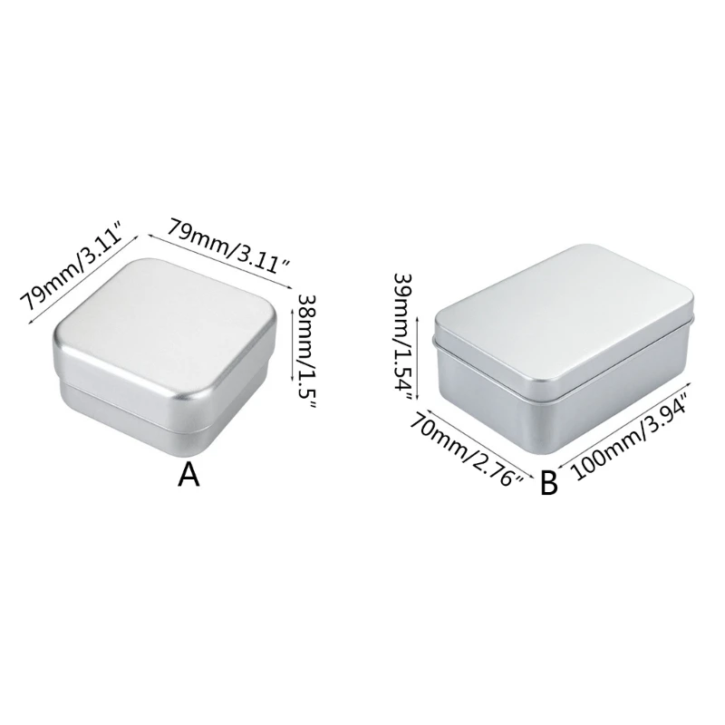Convenient Soap Box Aluminum Soap Container with Removable Draining Layer Keep Soap Cleanings &Dry Soap Case Holder 6