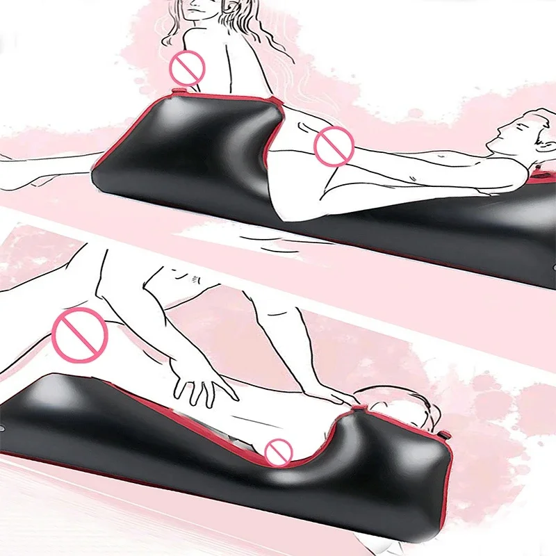 Inflatable Sex Sofa BDSM Bondage Legs Tied Open Spreading Restraints Chair Couples Sextoys Deeper Position Aid Erotic Furnitures