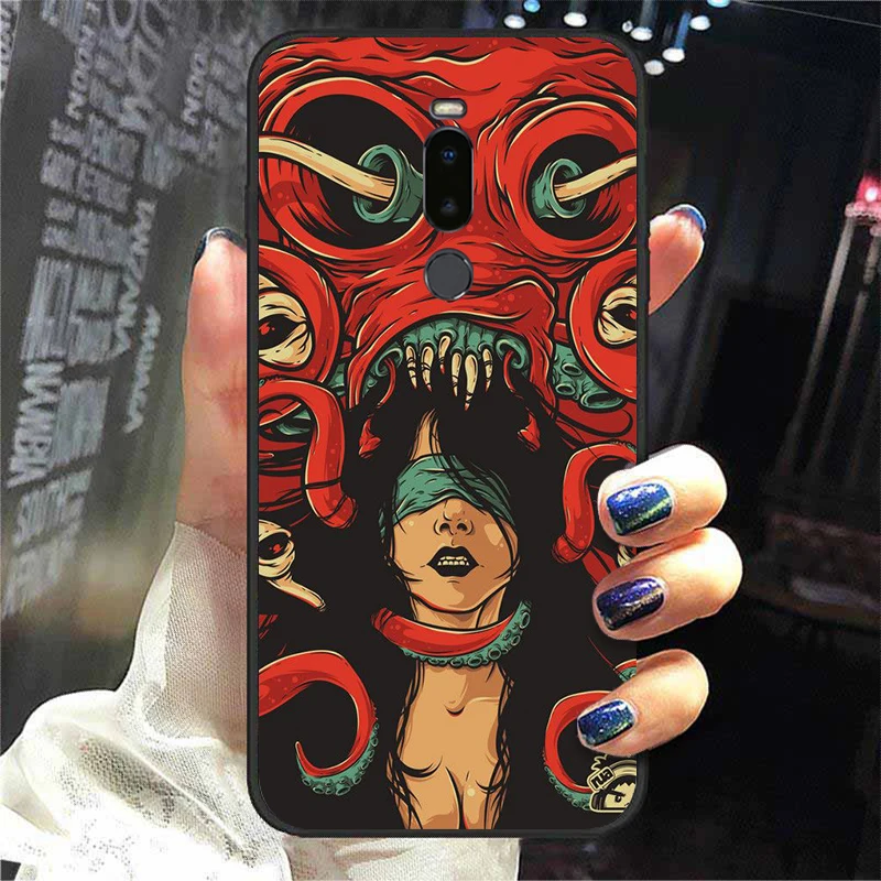 meizu phone case with stones black For Meizu Note 8 Case Cases For Meizu M8 Lite Note8 M8 Note Cover Phone Covers Bumpers Psychedelic Trippy Art best meizu phone cases Cases For Meizu