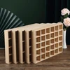 1PCS All Solid Wood Jewellery Tray Lattice Storage Tray Jewellery Loose Beads Bracelets Strings Jewellery Display Tray 2