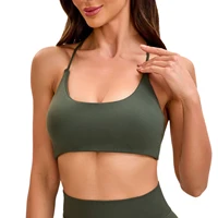 NCLAGEN Twist Back Bra High Support Sports Top Women Gym Wear Workout  Push-up Seamless Yoga Underwear Fitness Running - Image 4