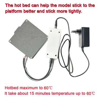 Easythreed hotbed для 3d принтера X1, X2, K1,K2, K7,K9 NANO, NANO plus, Minnie, Mickey, DORA