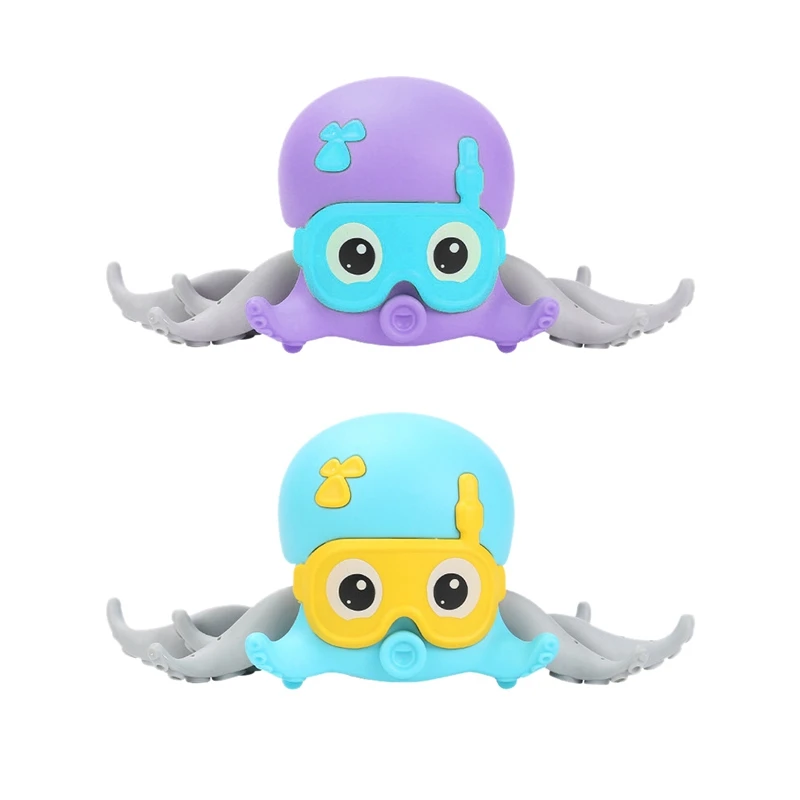 

Cute Cartoon Animal Inertial Octopus Crawling Sea Animals Children Playing In Water And Clockwork Beach Bath Toys-Drop Ship