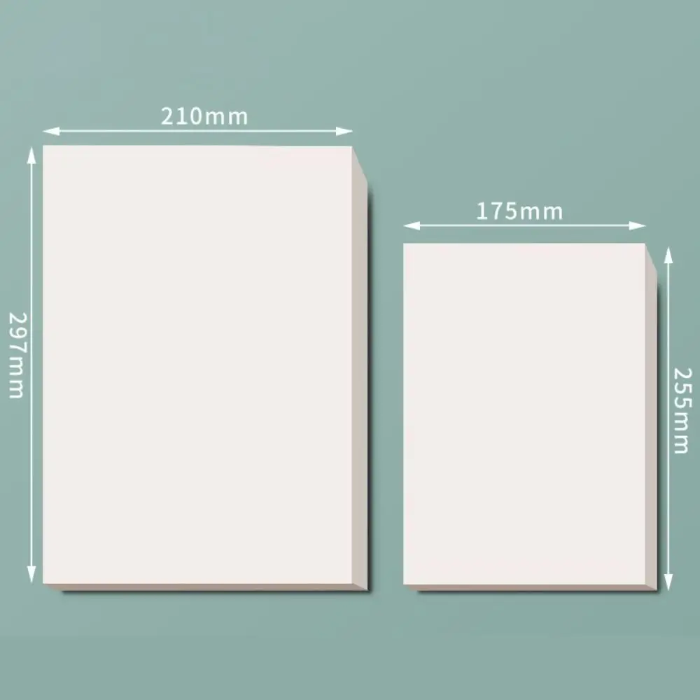 40/100 Sheets A4 B5 Draft Paper Horizontal Line Blank Arithmetic Paper Student Painting School Art Stationery Calculation Paper 6