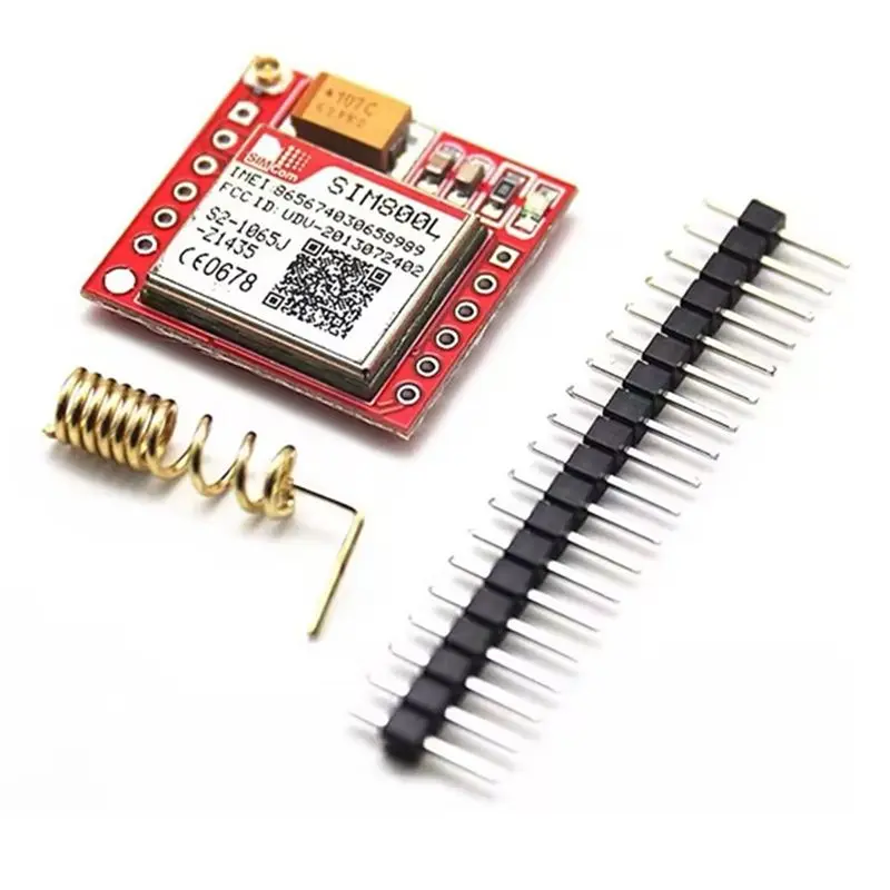 [NEW A09R】 SIM800L GPRS GSM 모듈 코어 쿼드 밴드 TTL 직렬 포트 IPX 인터페이스 Arduino Smart Ph용 PCB 안테나 마이크로 SIM 카드