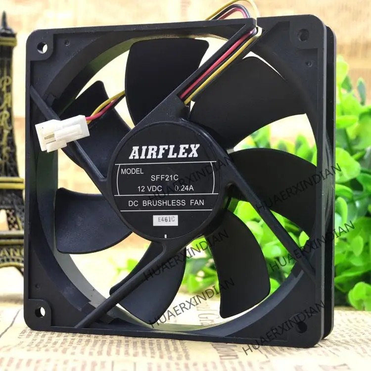 

Новый комплект охлаждающих вентиляторов AIRFLEX SFF21C 12 В 1212 а 12025 см
