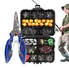 Fishing Tackle Set Freshwater Tackle Kit 263pcs Portable Fishing Equipment Fishing Kit For Fishing Enthusiast Fisherman 1