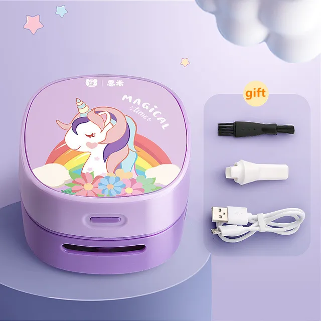 Cartoon Desktop Mini Vacuum Cleaner 