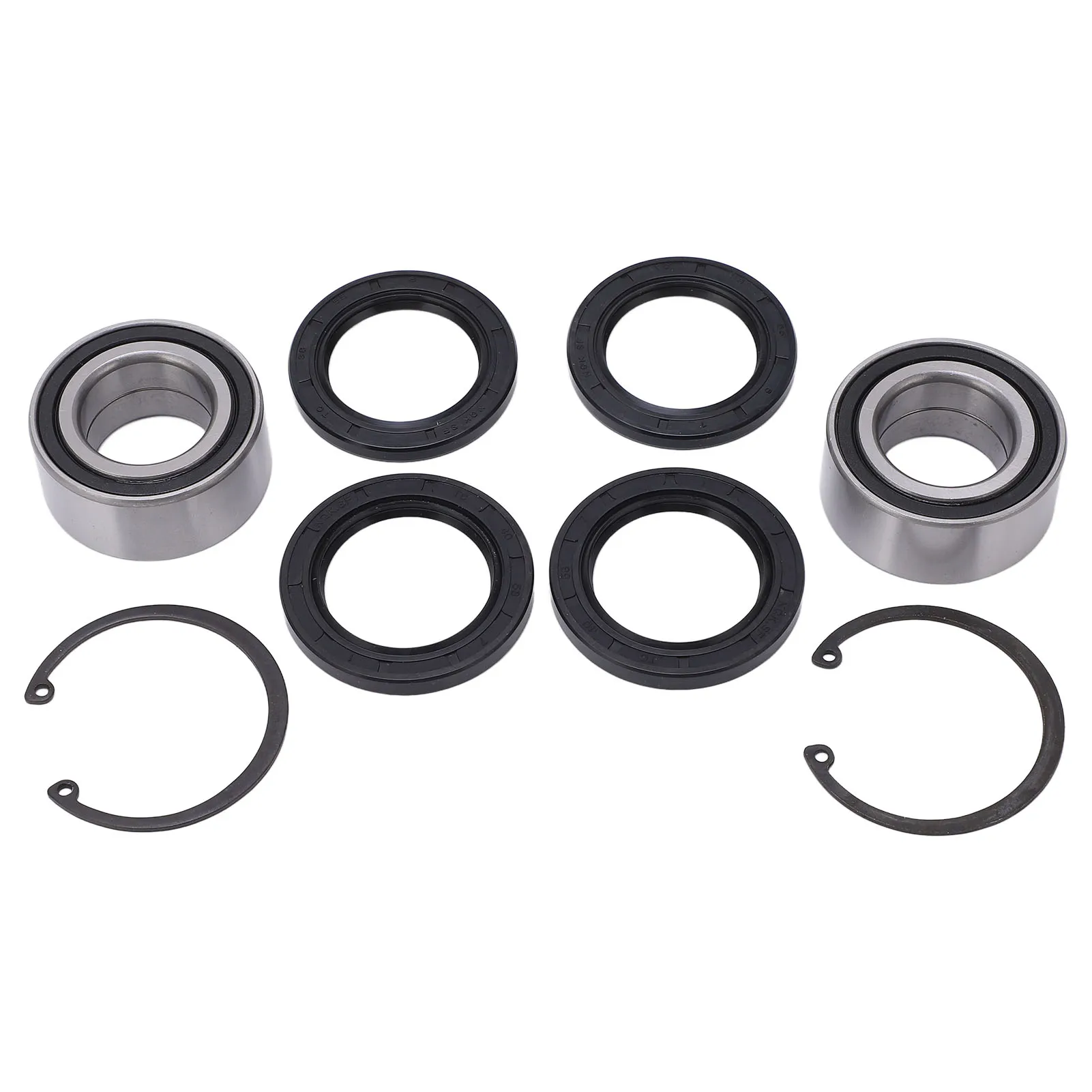 Wheel Bearing Set Steel Wheel Bearing 91051 HA7 651 Sturdy Easy Installation High Strength Rubber Durable with Circlips for ATV