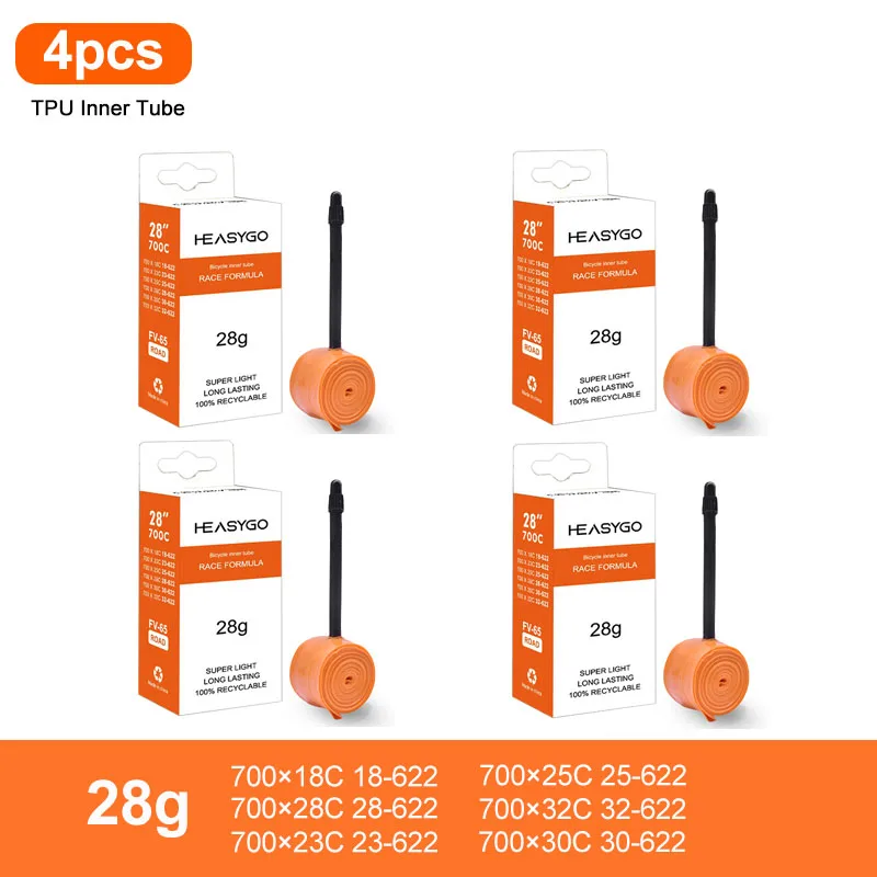 4pcs Orange
