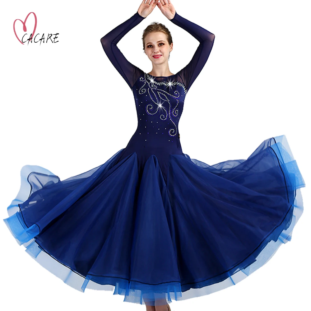 

Ballroom Dress Dance Competition Dresses Standard Dance Dresses Waltz D0442 Customize