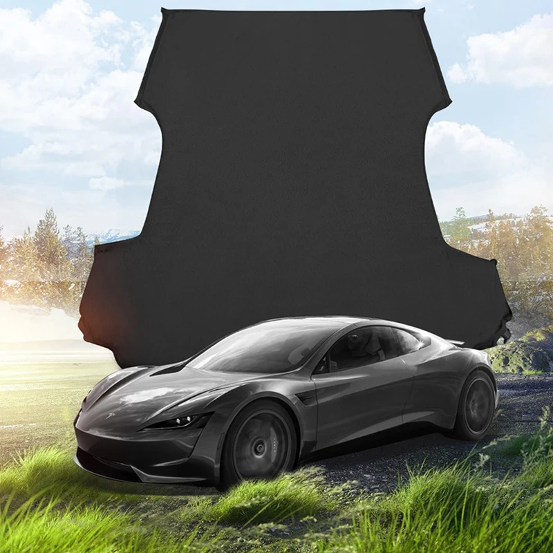 Outdoor Camping Inflatable Special Suede Fabric Car Travel Bed For Tesla Model 3 Model Y-Inflatable Air Mattress