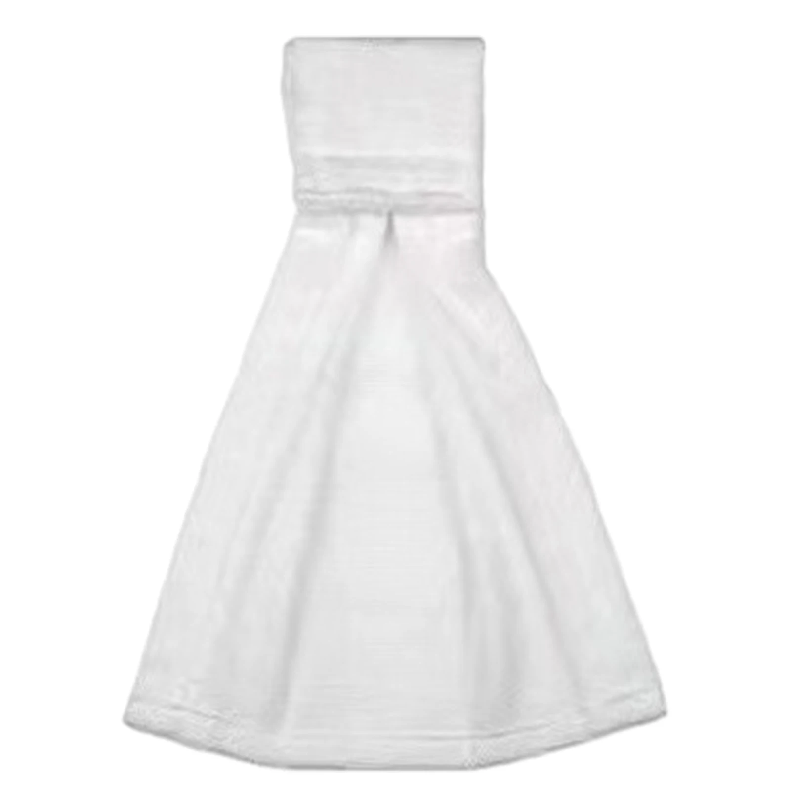 

With Hook Loop Closure Football Field Portable Gym White Lightweight Sweat Absorbing Sport Towel Gift Maintaining Grip Men Women