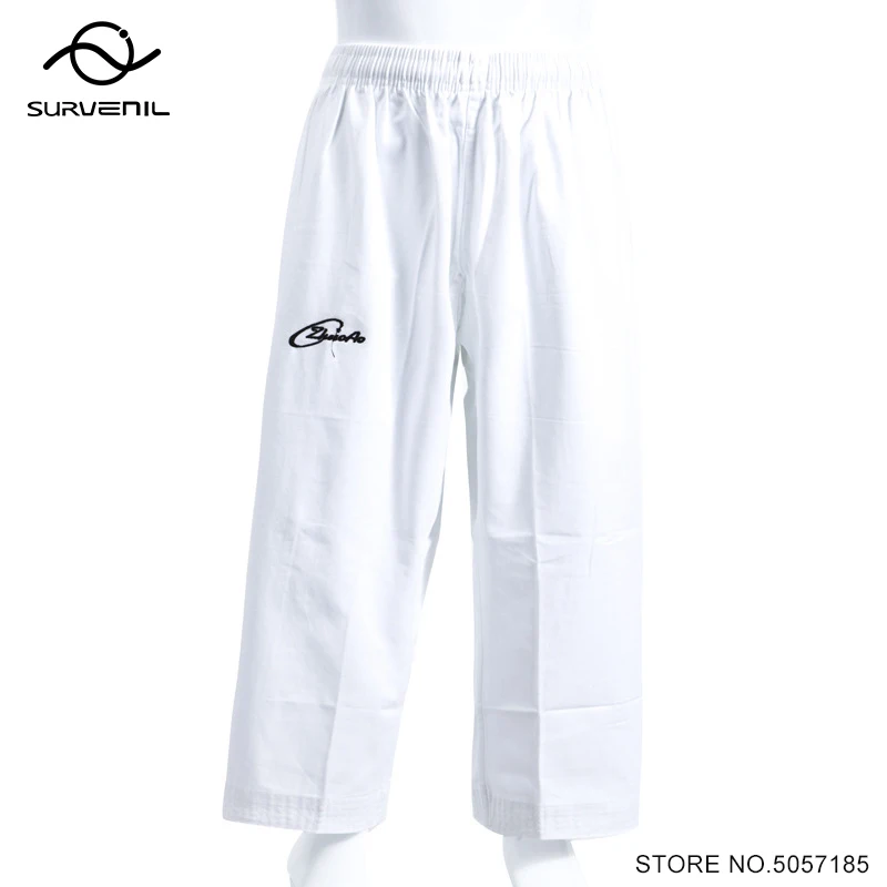 Taekwondo Pants for Kids Men Women Cotton Fight Kickboxing Shorts WTF Karate Judo Dobok Uniform TKD Clothing Muay Thai Boxing Shorts taekwondo pants