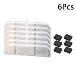 Premium Cat Water Fountain Replacement Filters - 6/12 Pack - 1set (6pcs)