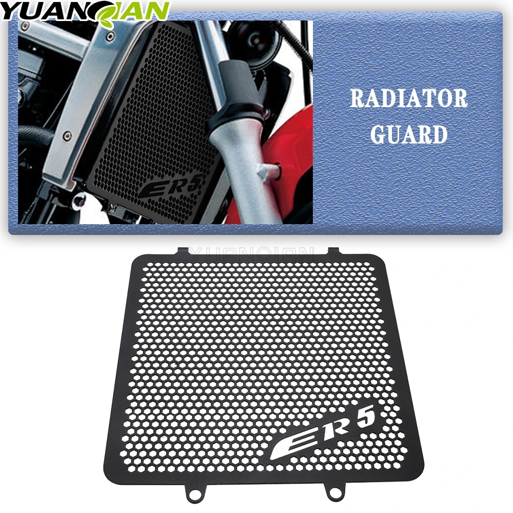 

Motorcycles Radiator Grille Guard Cover Protection Protector For Kawasaki ER-5 ER 5 1997 1998 1999 2000 2001 2002 2003 2004-2006