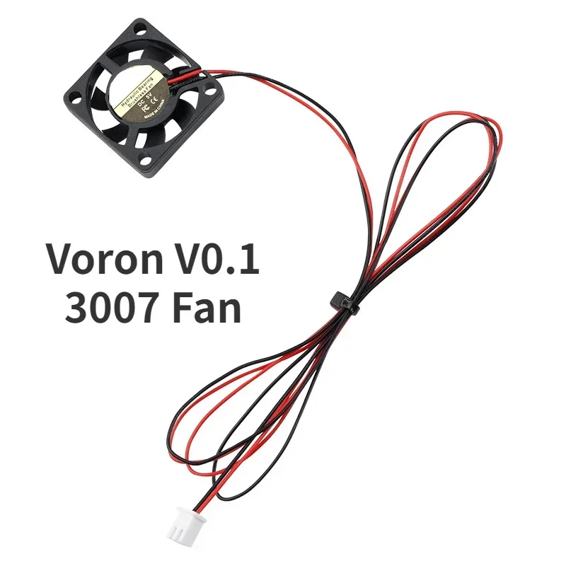 

3D Printer Accessories 5V 2 Wire 30x30x7mm Small Micro DC Brushless Cooling Fan 30mm x 7mm 2Pin 2.0 3cm 3007