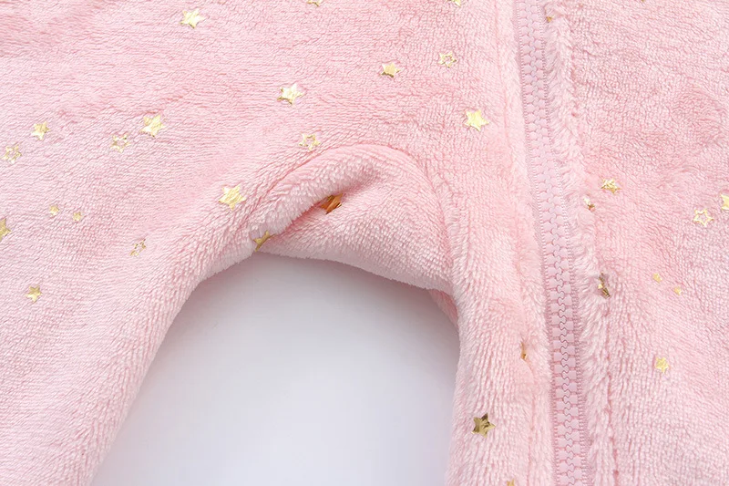 Cute Cartoon Baby Rompers Soft Warm Pajamas Infant Animal Costume Zipper Jumpsuit Outfit Clothes for Boy Girl Newborn 0-12Months