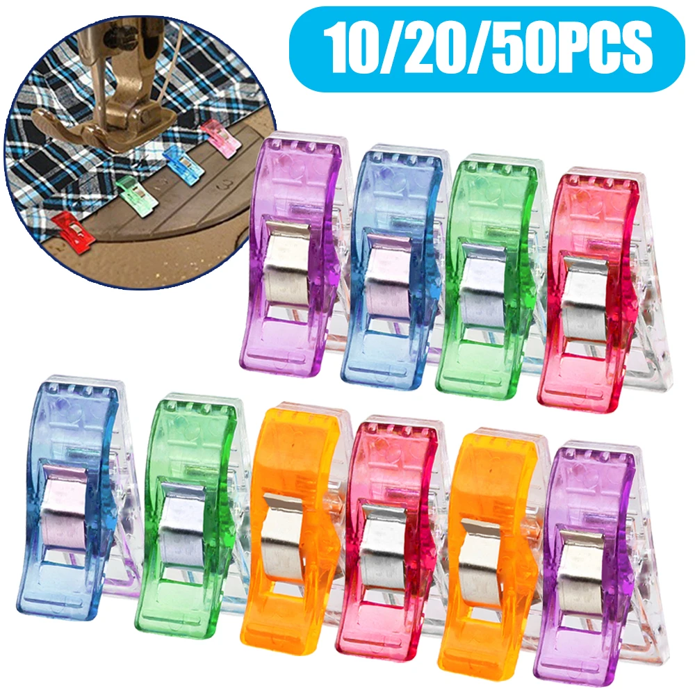 20PCS Sewing Clips Clamps for Craft Quilting Sewing Knitting Crochet