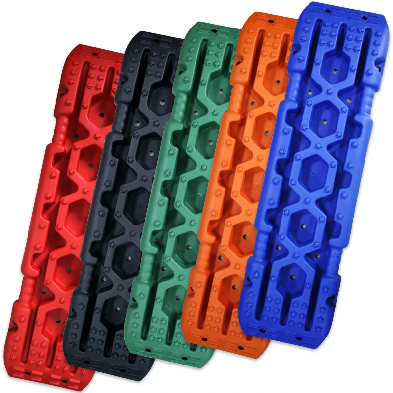 Super-Tough PP 105cm Car Off Road Accessories Traction Boards Rail Recovery 4x4 Emergency Rescue Tool Snow SandMud traction boards