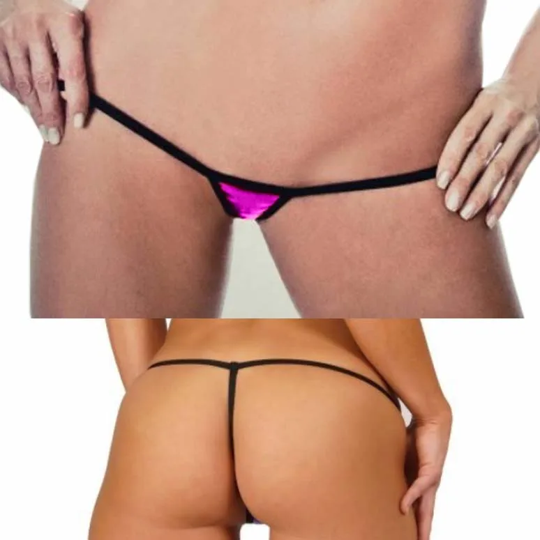 Women's sexy underwear mini Thong low waist T pants stretch swimsuit swimming pants Women's Panties