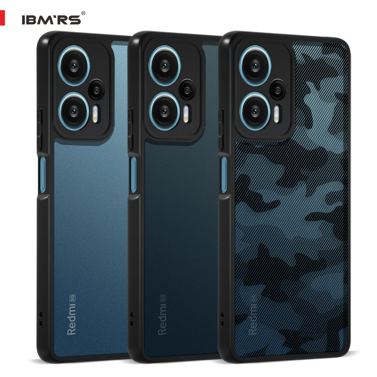 Camouflage Transparent Phone Protective Case