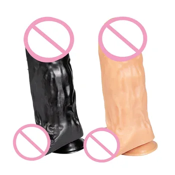 New Trend Huge Dildo Sex Toys For Women Masturbators Big Penis Cock Vaginal Anal Dilator No Vibrator Dildos Faloimetor For Women 4