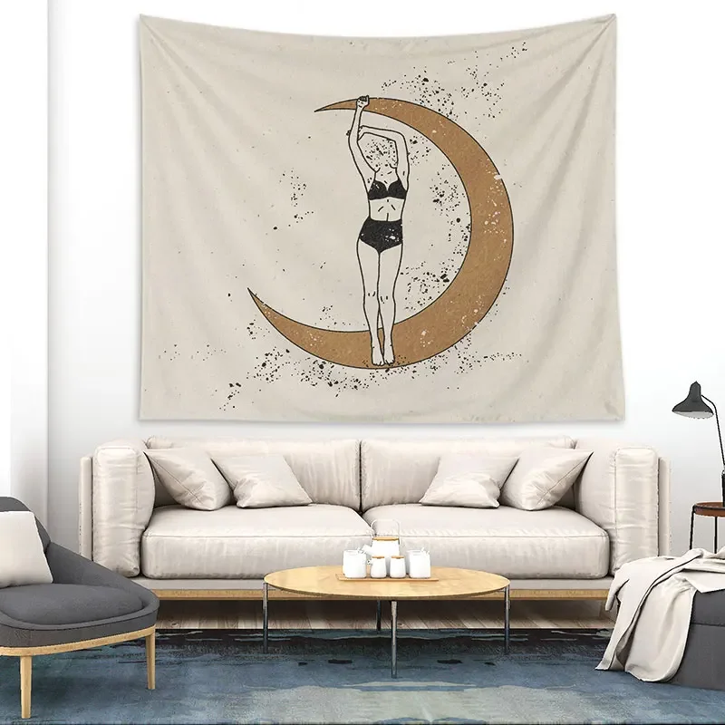 Abstract Human Tapestry bomisian Decorative Screens For Wall Tapestries Decoration For Bedroom Wall Cloth Tapestries Tapiz