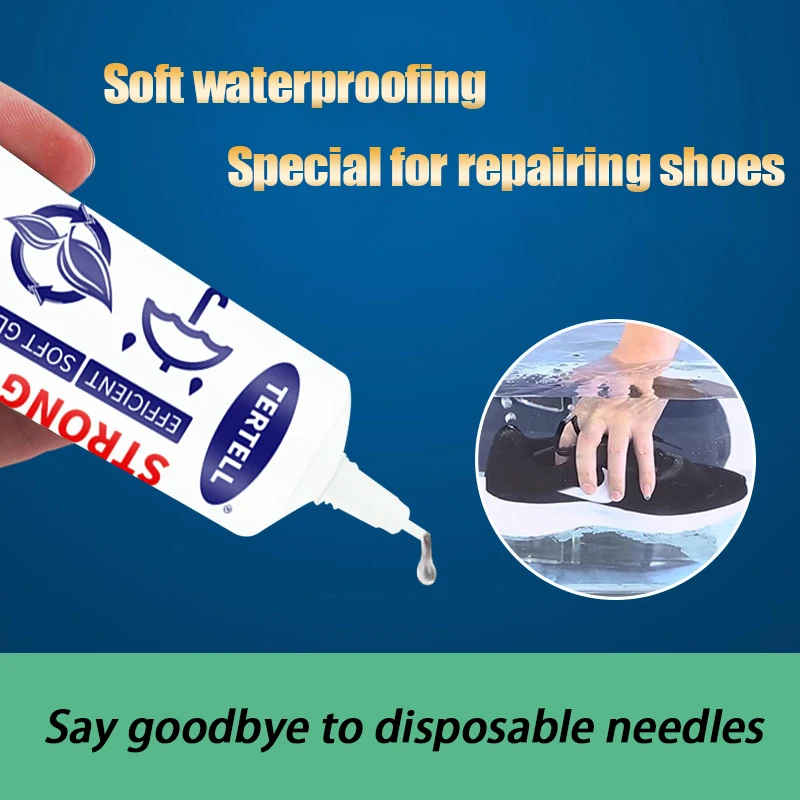 60ml Strong Shoe-Repairing Adhesive Super Universal Waterproof Shoe Factory Special Leather Shoe Repair Glue Household Repair