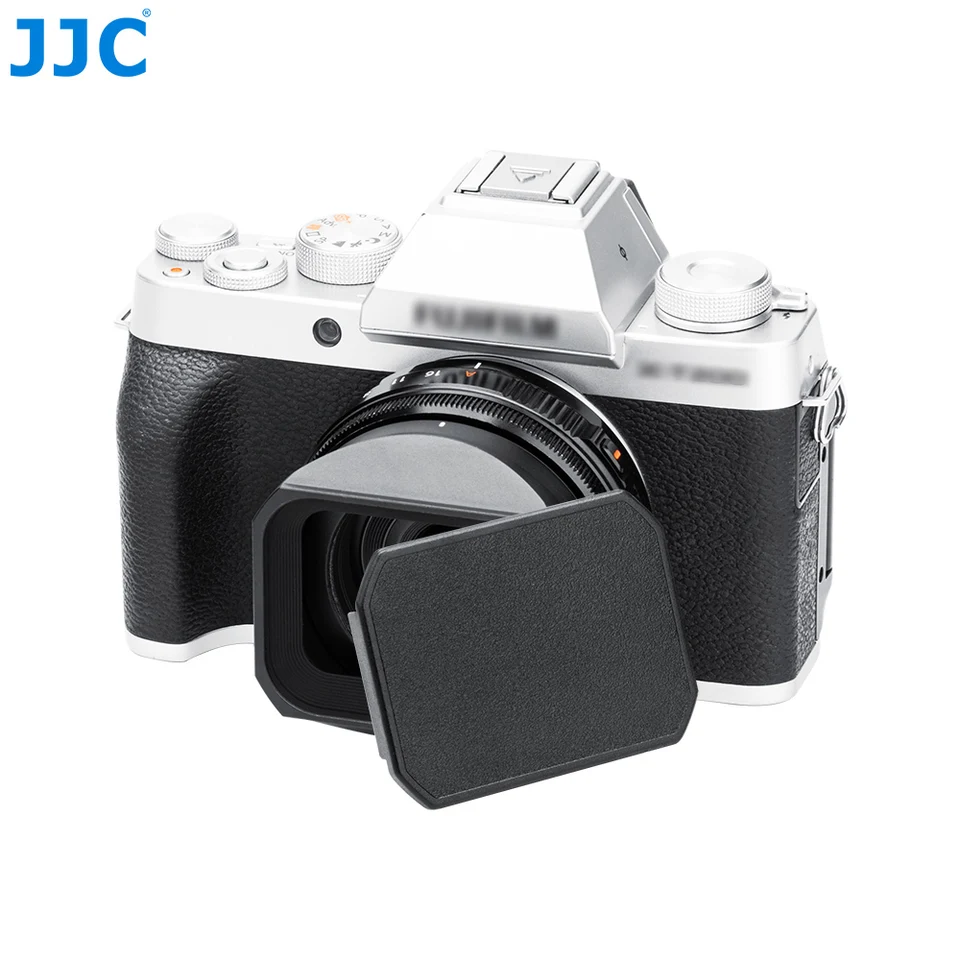 JJC Metal Lens Hood with Cap for Fujifilm XF 27mm f/2.8 R WR Lens