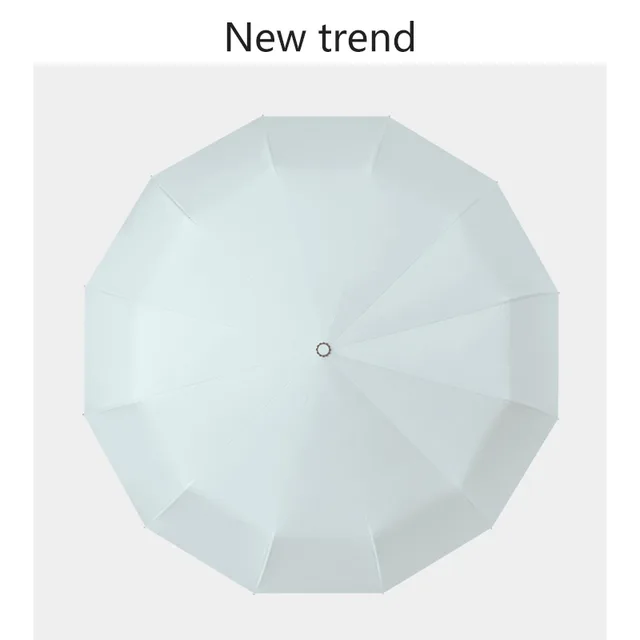 12 Csont Esernyő Teljesen Automatikus Női Hím Nap Eső Nagy Védelem Összecsukható Parasol Szélálló Uv Sombrillák - Image 6