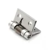 2pcs Self Closing Spring Door Hinge Stainless Steel Hardware 1/1.5/2/2.5/3/4Inch For Windows Cabinets Jewelry Boxes 3