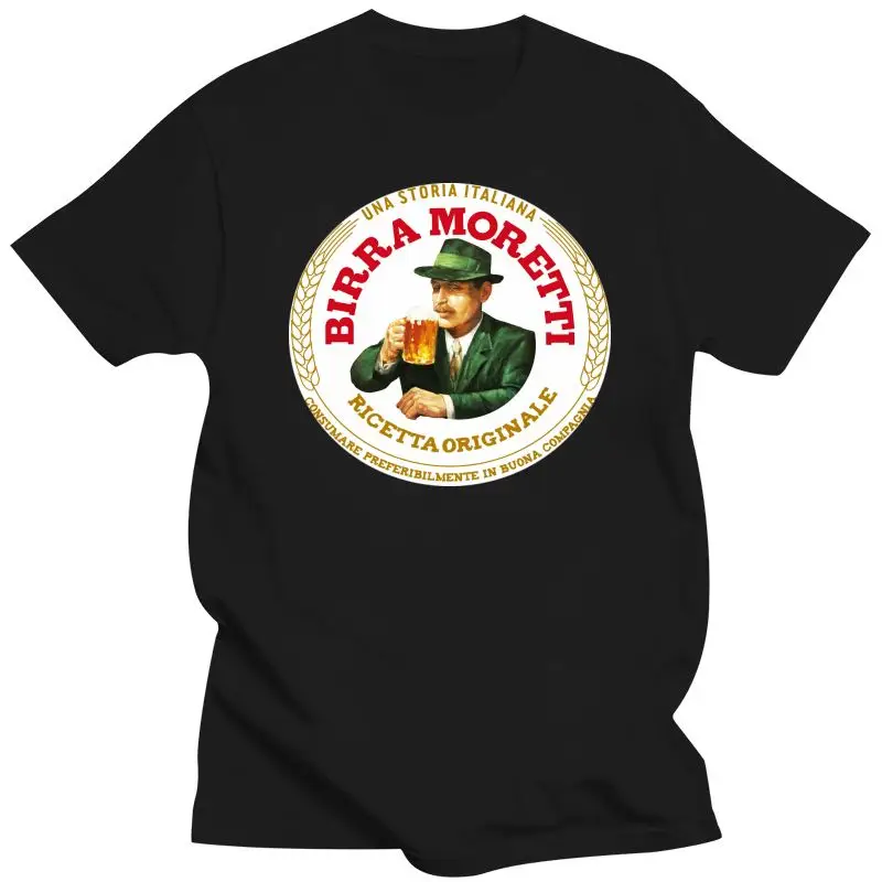 New Birra Moretti Maglietta Birra Italiana Mens Tee Gift 2021 Dagli Stati Uniti