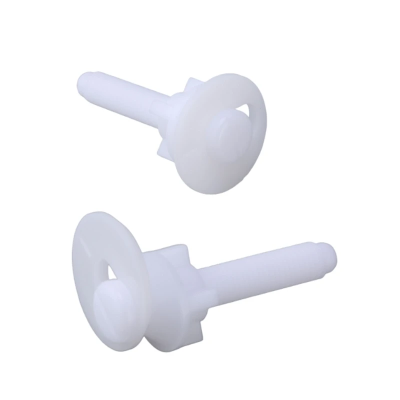 Bathroom Fixture Fasteners Convenient Toilet Cover Screw Bolts Toilet Lid Mounting Set Essential Installation Set 87HA