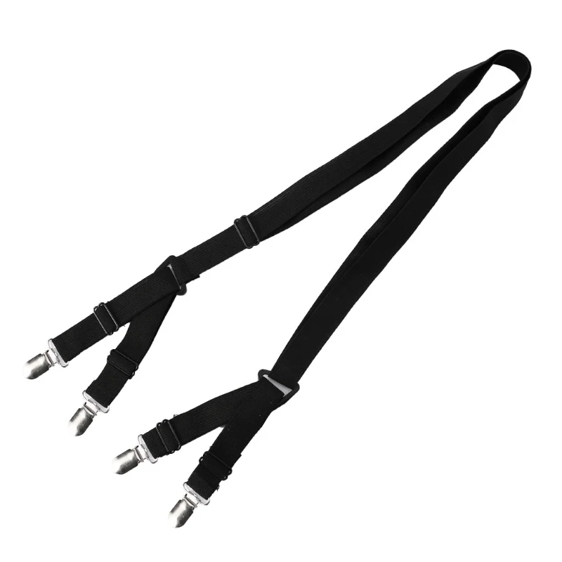 2pcs Bed Sheet Mattress Holder Fastener Grippers Clips Suspender Straps Home