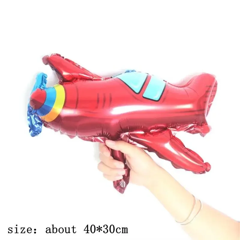 1pc Cartoon Ballons Cute Animal Mermaid Plane Foil Balloons Forest Birthday Party Decoration Baby Shower Kids Toy