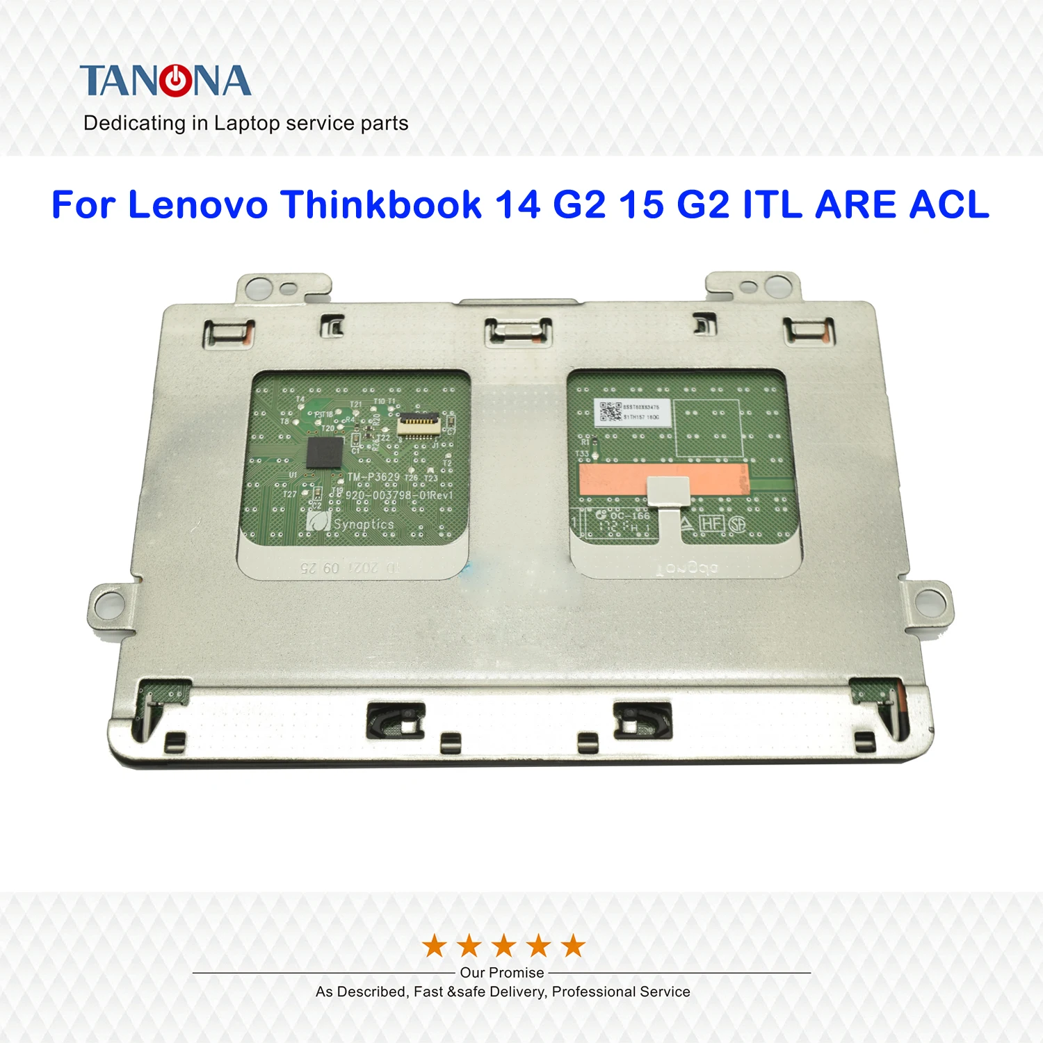 Orig New For Lenovo Thinkbook 14 G2 ITL 14 G2 ARE ACL 15 ITL 15 ARE ACL Touchpad Clickpad Trackpad Gray