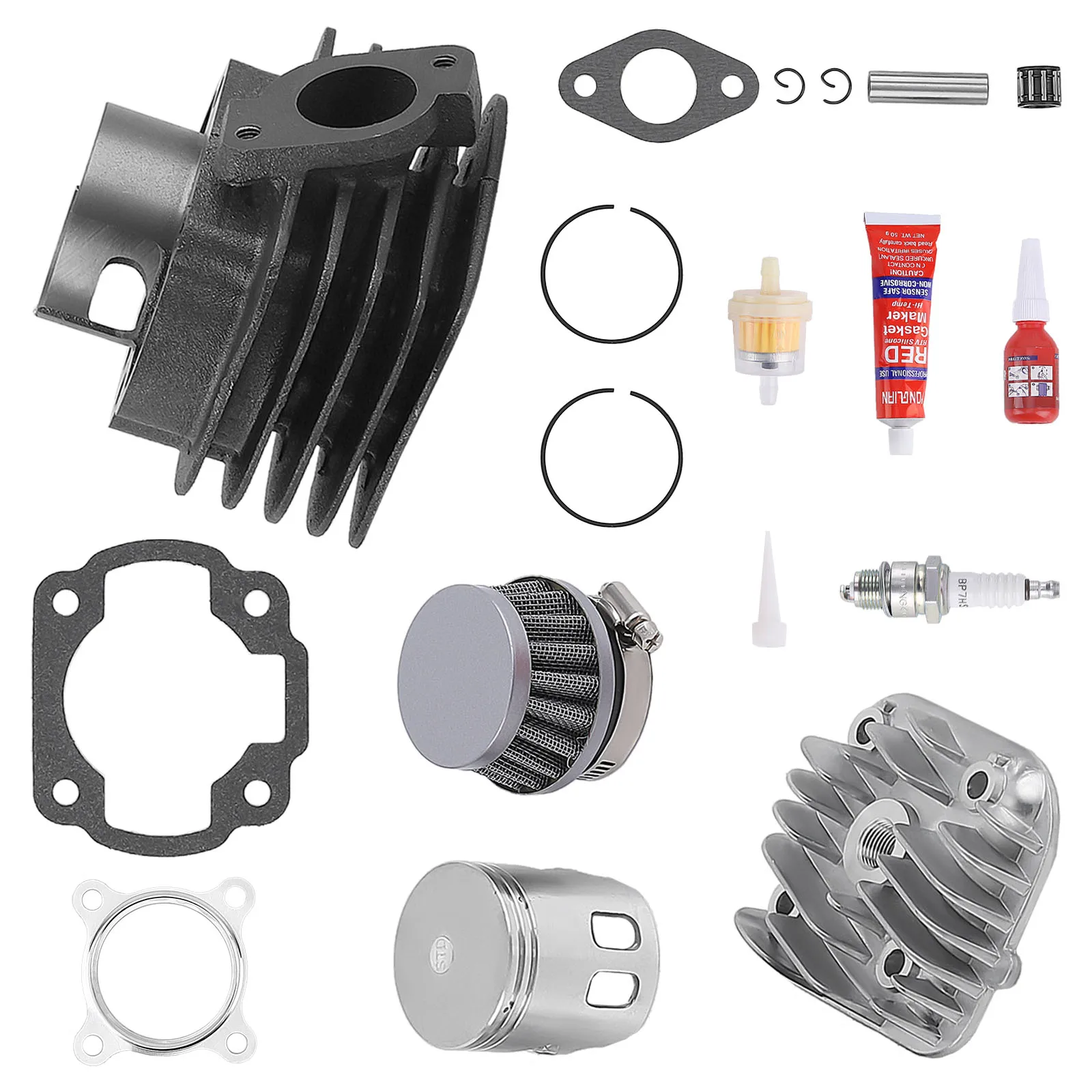 Race Gasket Kit: Gasket Kit With Cylinder Head Gasket And 2 Cylinder Base Gaskets P22864 - Foto 10