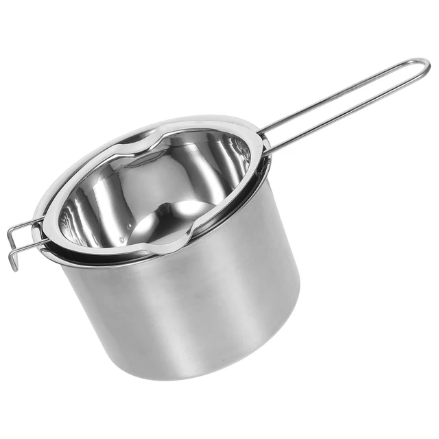 Stainless Steel Double Boiler Pot for Melting Chocolate Candy and Candle  Making Butter Melting Bowl Water Heating Container Kit - AliExpress