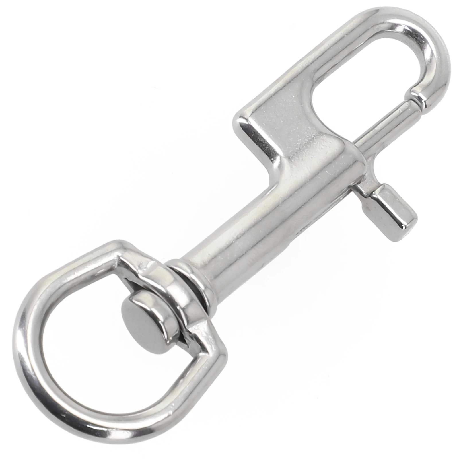 

Scuba Diving 316 Stainless Steel Bolt Snap Hook Clip Swivel Hook BCD Accessories Hanging Diving Tools For Rope Chain Straps
