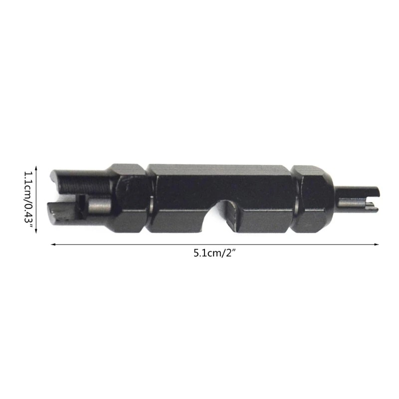 

Portable Valves Cores Remover Bike Valves Cores Tightening Removal Tool Durable