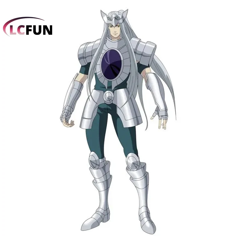 

LCFUN CS Figure Saint Seiya Myth Cloth EX Altar Hakuri The Lost Canvas Silver 18cm Metal Movable Action Armor 24K Gold Model