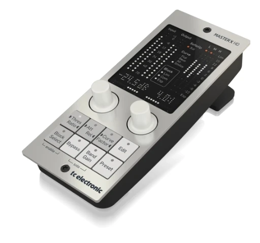 TC Electronic MASTER X HD - Easy 멀티밴드 다이나믹 프로세서 플러그인, 전용 하드웨어 컨트롤러 포함