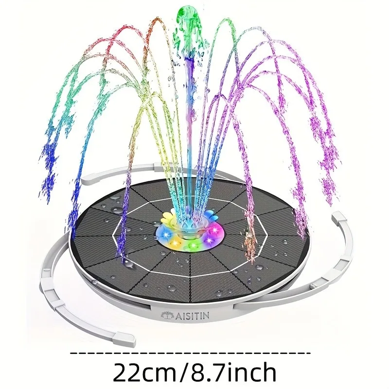 Indoor and outdoor 6.5w solar fountain 2