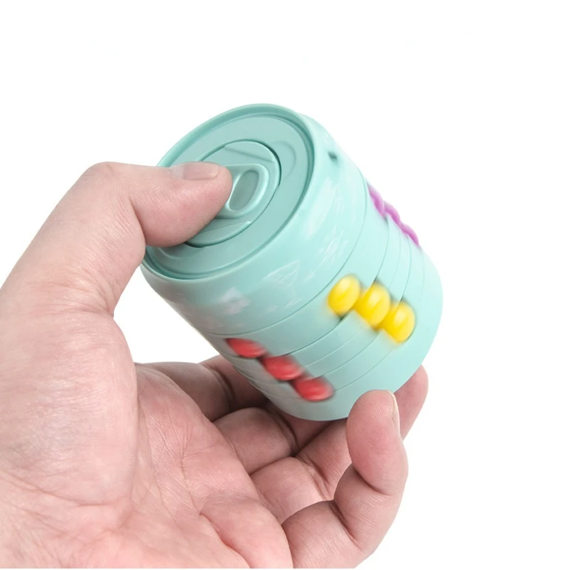 2 In 1 Magical Beans Fingertip Spinner Toys Rotating Small Magic Beads Cube Stress Relief Children Puzzle Decompression Toys for fidget toys,puzzle toys,anti stress toys,puzzle cube,magic puzzle cube,mini fingertip toy,kids educational toys