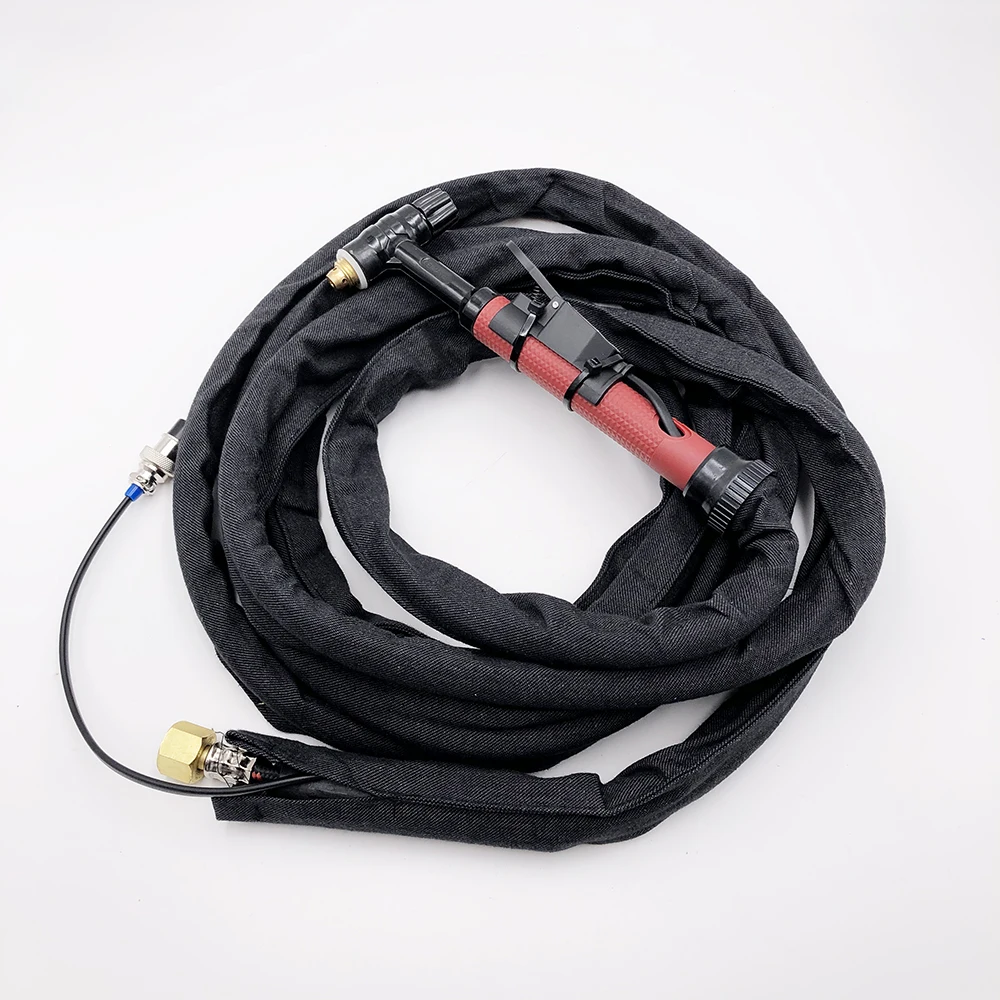 QQ-150 QQ150 TIG Welding Torch Complete 4 Meters M16 Connection GX16 2 Pins Connector tig torch burner spot welding metal foot pedal switch connector trigger 1 8 meters gx16 2 or 3 pin 10a 250v