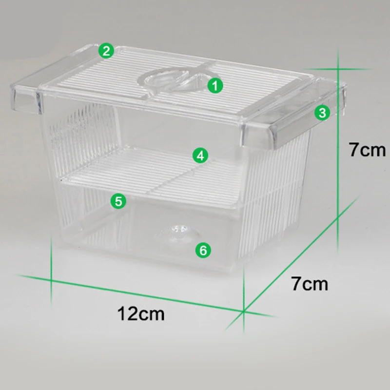 Fish Aquarium Fish Breeding Box Aquarium box tropical fish breeding box production transparent plastic aquarium supplies