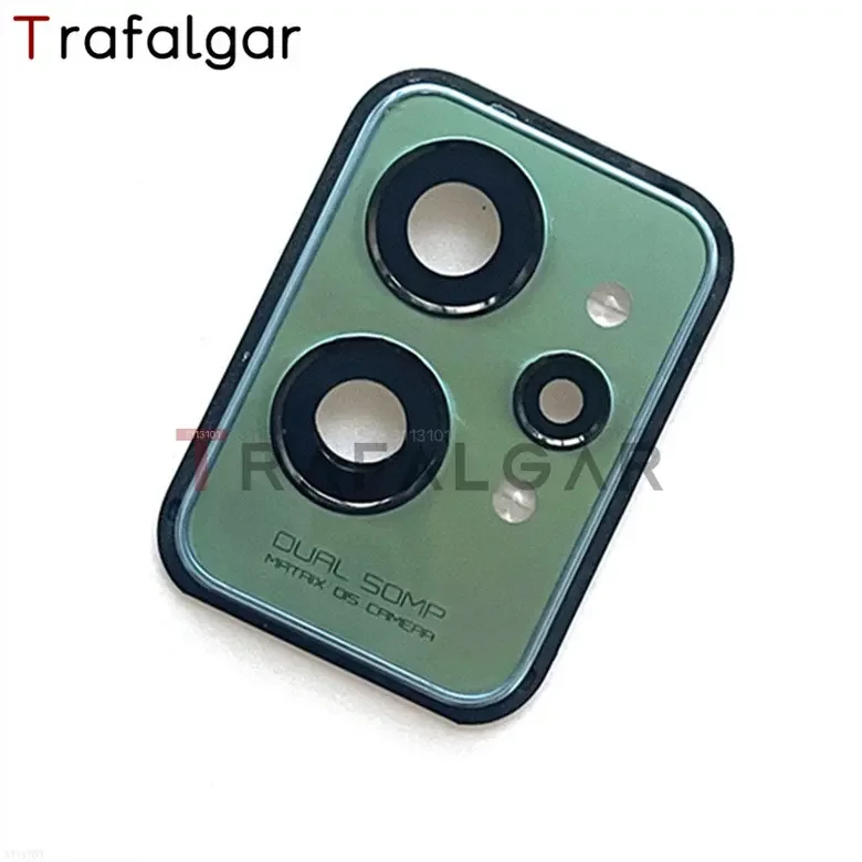 Realme GT2 Pro용 후면 카메라 유리 렌즈, 프레임 베젤 거치대 교체, 메인 카메라 커버, RMX3301, RMX3300